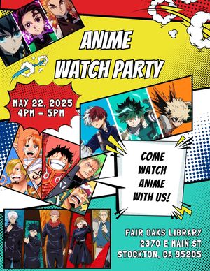Anime Watch Party- F
